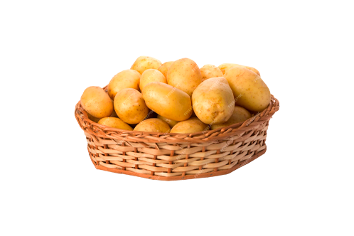 Russet Idaho Potatoes Fresh Premium Fruit and Produce Vegetables, 4 pound case